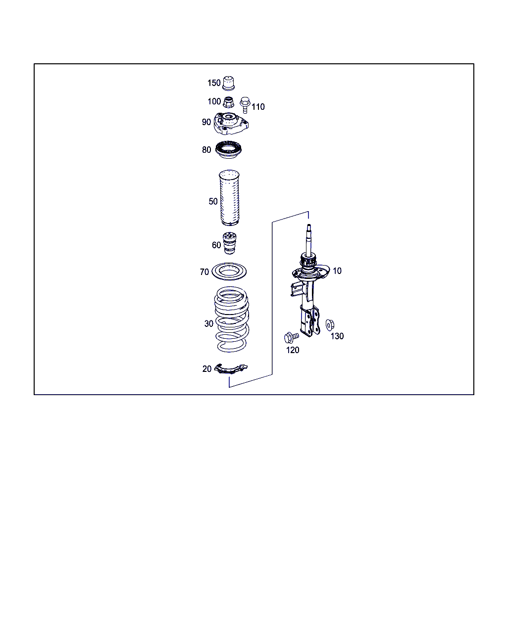 Mercedes-Benz A 246 323 00 20 - Опора стойки амортизатора, подушка parts5.com