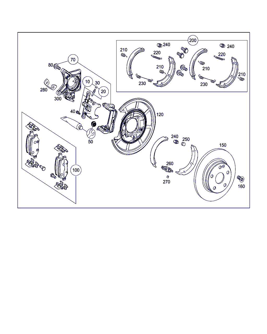 Mercedes-Benz A 169 420 04 15 - Кронштейн, корпус скобы тормоза parts5.com