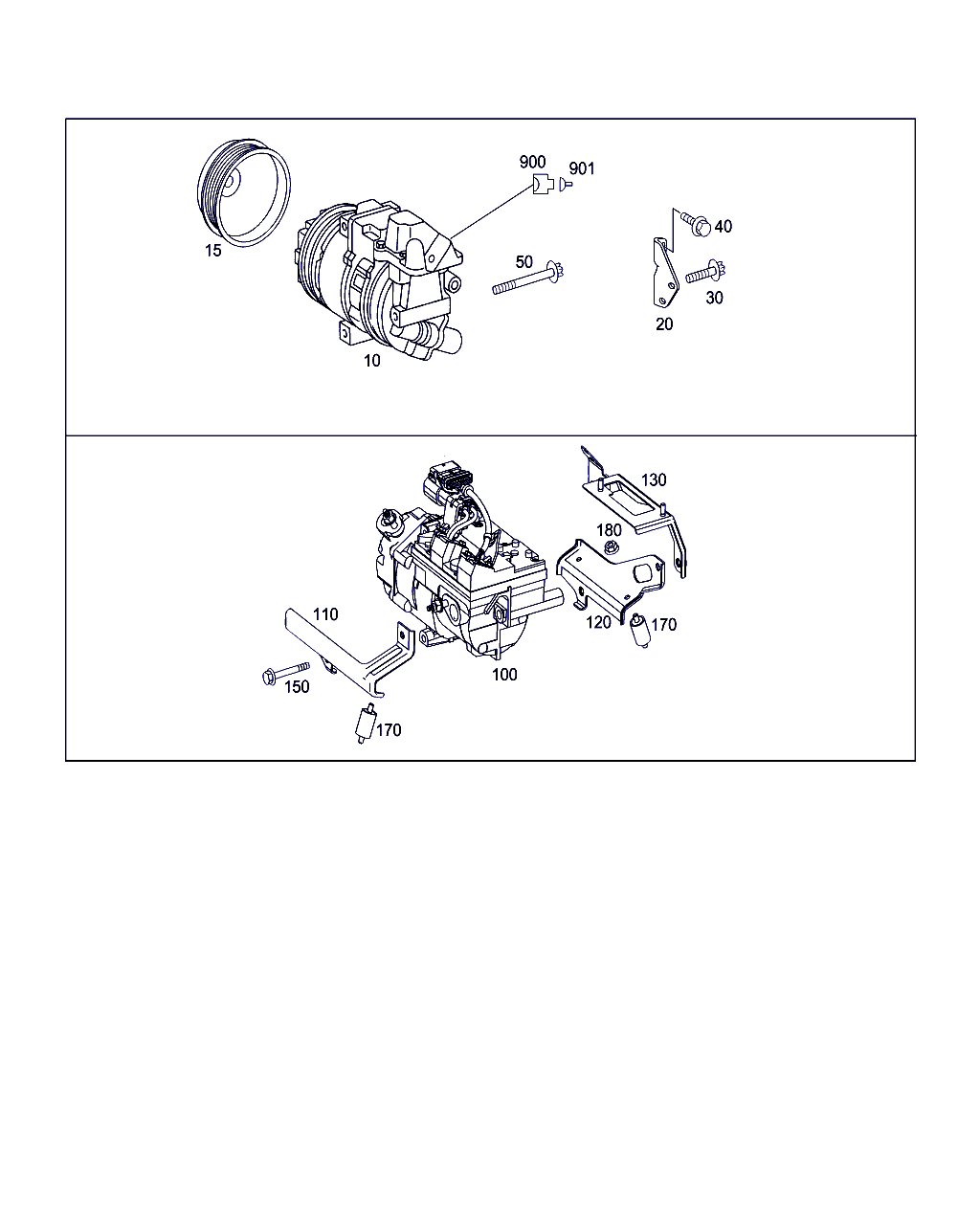 Mercedes-Benz A 001 230 36 11 - Компрессор кондиционера parts5.com