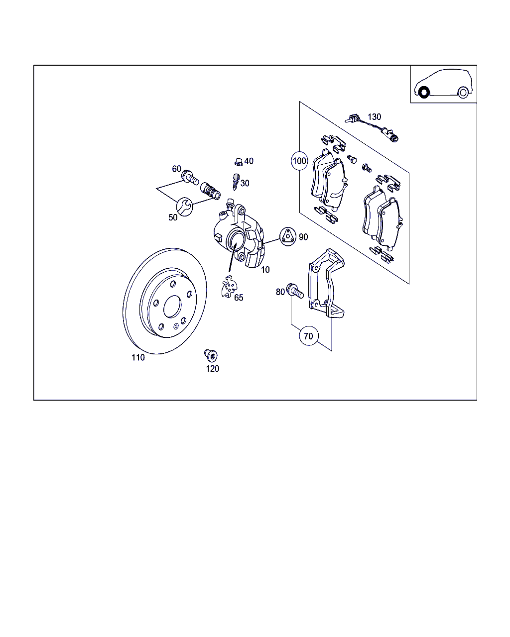 Mercedes-Benz A 168 421 01 86 - Ремкомплект, тормозной суппорт parts5.com