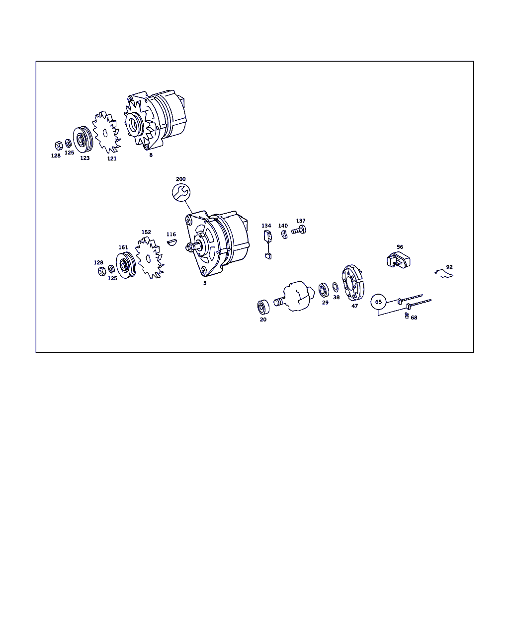 Mercedes-Benz A 005 154 74 02 - Генератор parts5.com