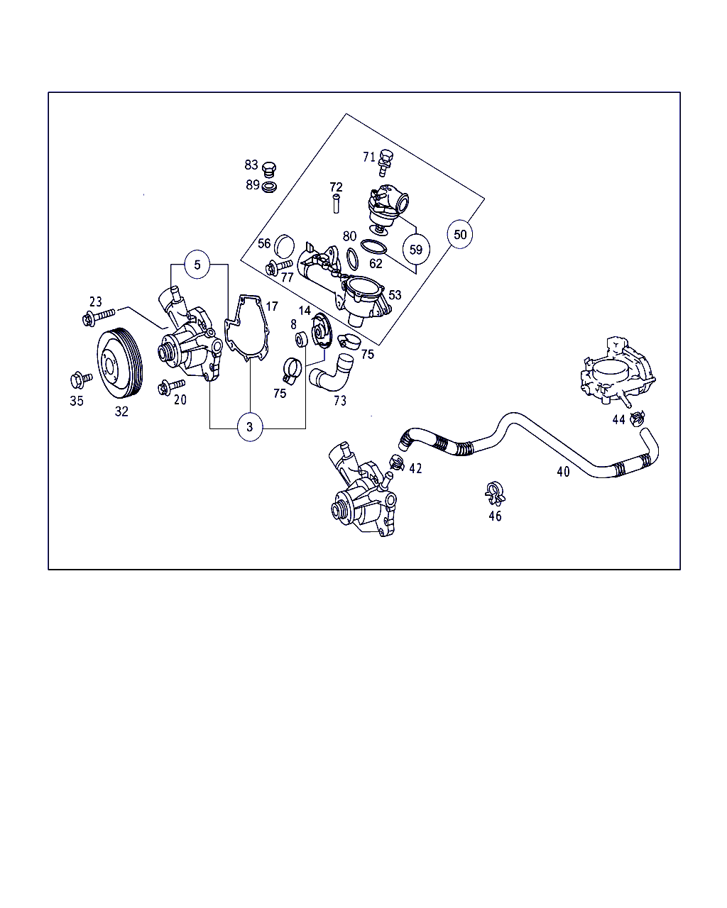 Mercedes-Benz A 111 200 15 15 - Термостат, охлаждающая жидкость parts5.com