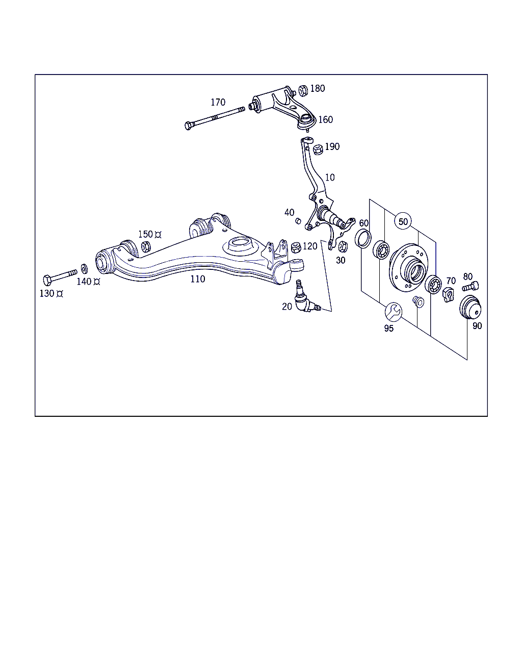 Mercedes-Benz A 202 990 08 51 - Гайка parts5.com