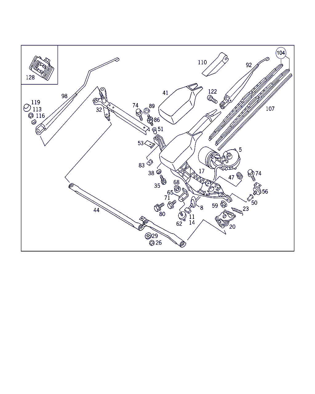 Mercedes-Benz A 210 820 57 10 - Датчик дождя parts5.com