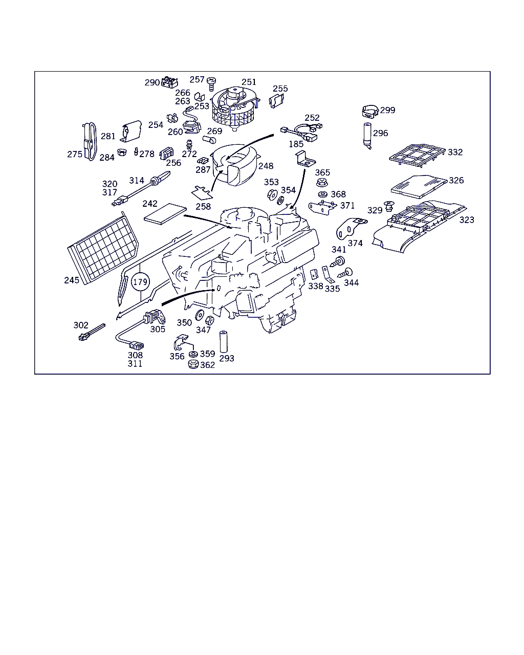 Mercedes-Benz A 140 830 12 08 - Вентилятор салона parts5.com