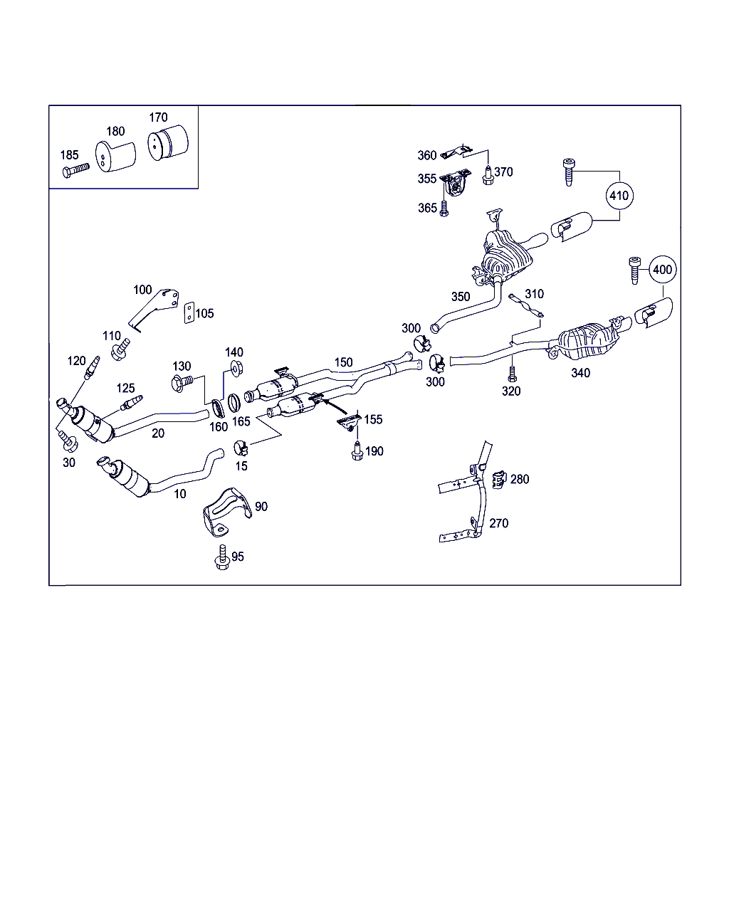 Mercedes-Benz A 126 492 08 45 - Фланец, труба выхлопного газа parts5.com