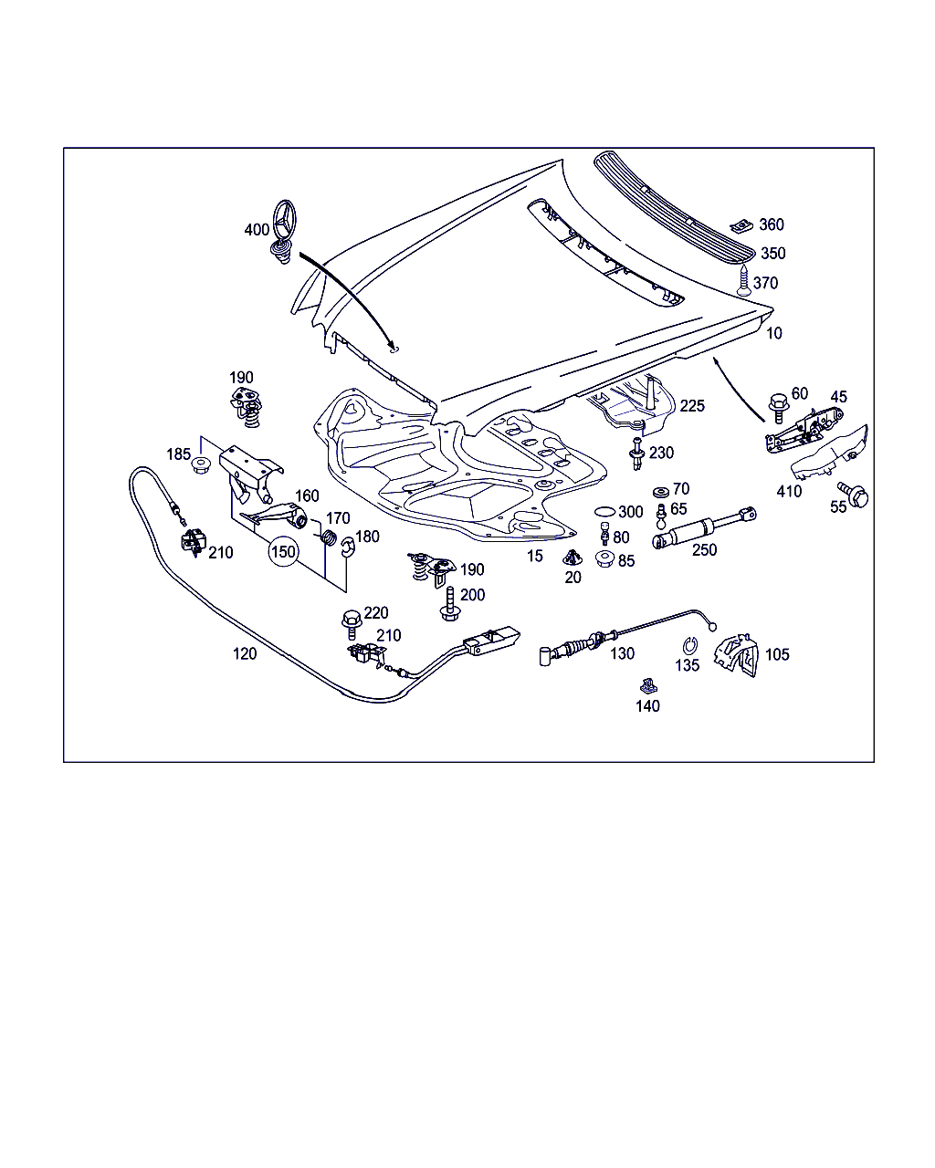 Mercedes-Benz A 211 682 06 26 - Изоляция моторного отделения parts5.com