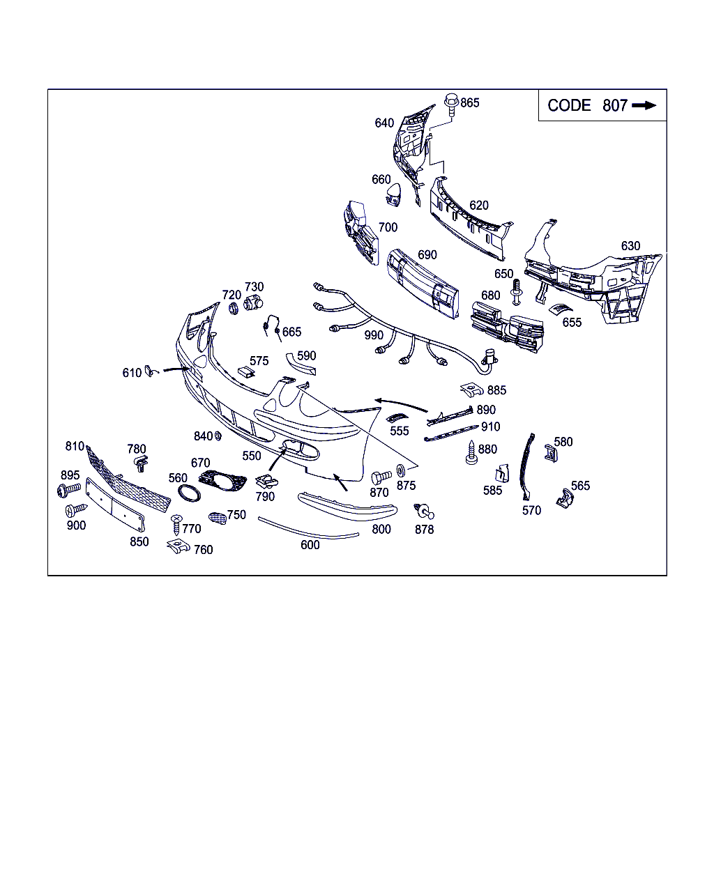 Mercedes-Benz A 211 817 01 78 - Кронштейн щитка номерного знака parts5.com