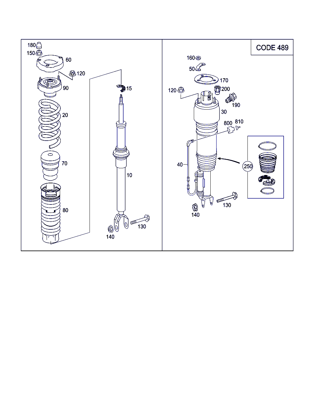 Mercedes-Benz A 211 323 15 00 - Амортизатор parts5.com