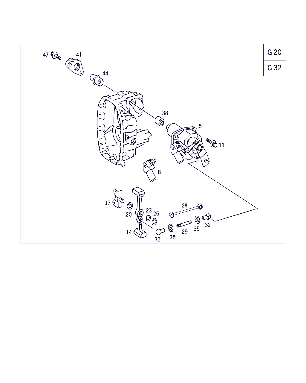 Mercedes-Benz A 903 260 01 89 - Шток вилки переключения передач parts5.com