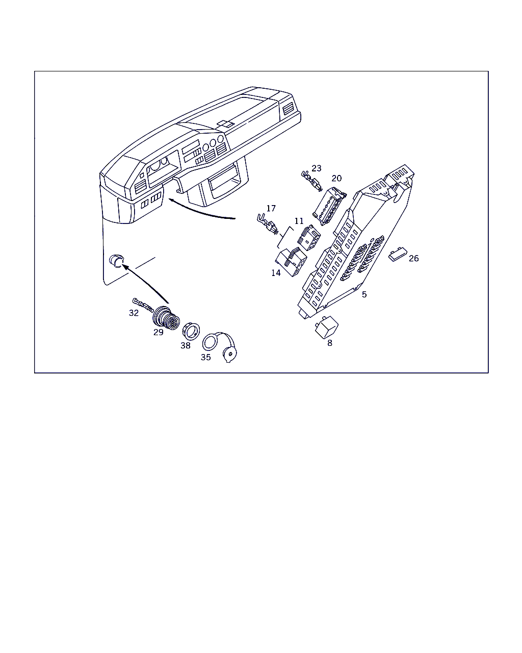 Smart A 003 545 86 05 - Многофункциональное реле parts5.com