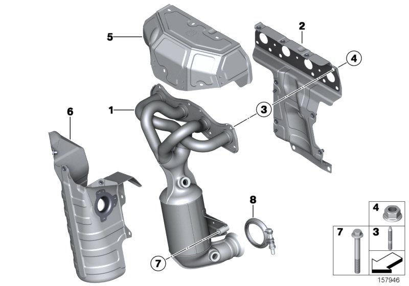 Mini 18407599503 - Катализатор parts5.com