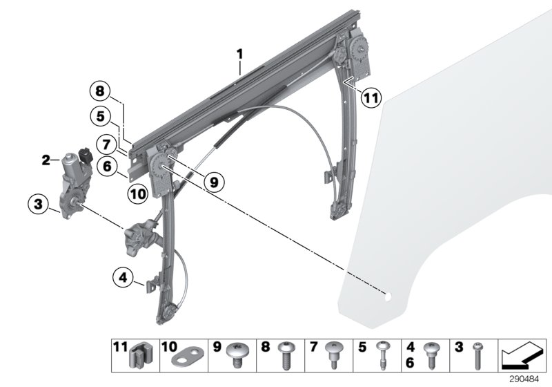 BMW 51 33 2 756 083 - Стеклоподъемник parts5.com