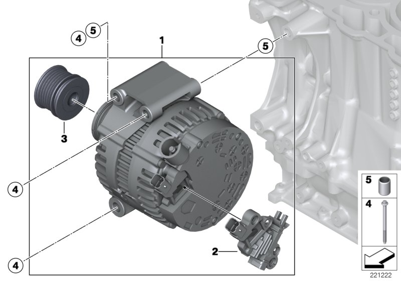 Mini 12317806779 - Генератор parts5.com