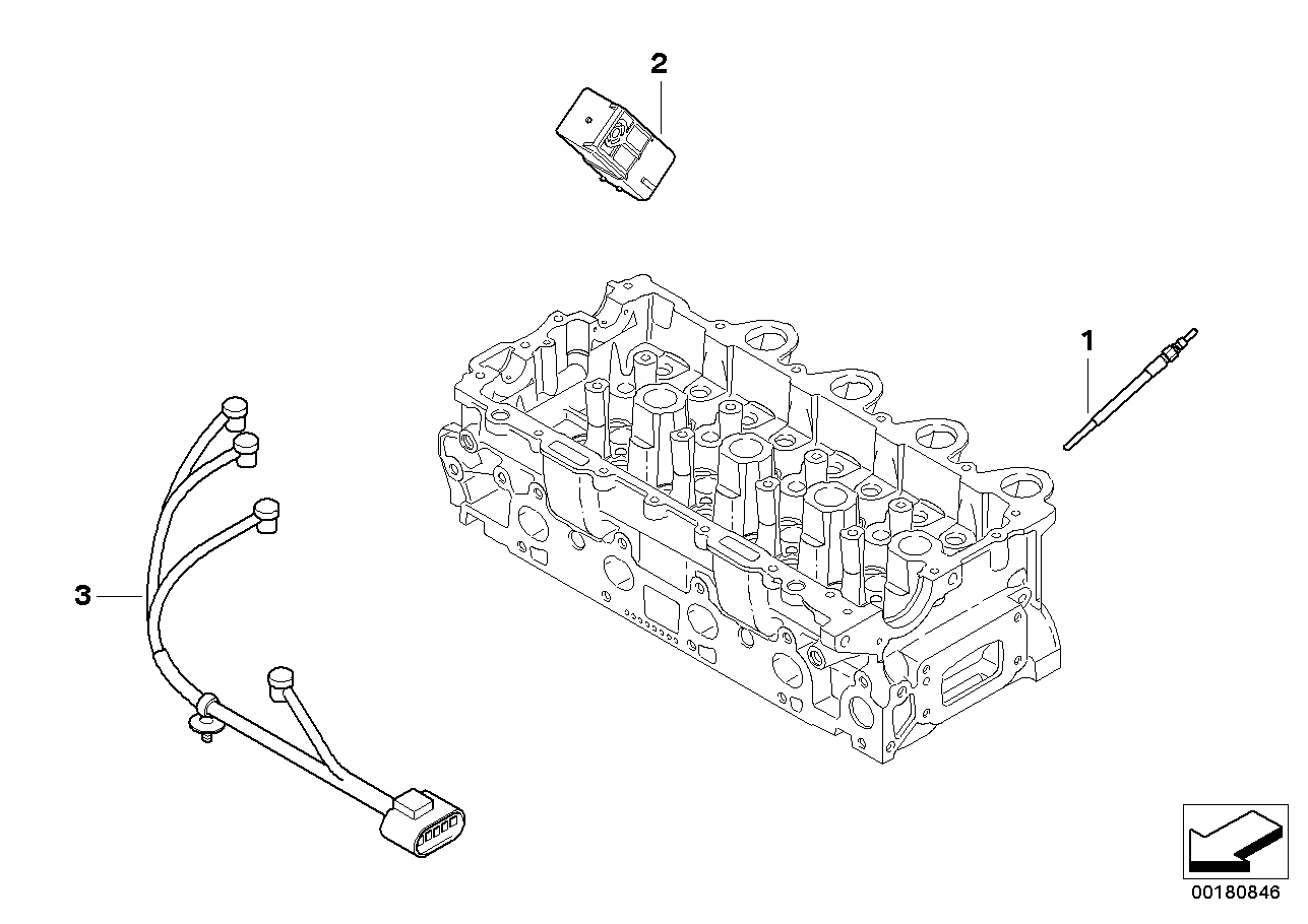 BMW 12 23 7 806 041 - Свеча накаливания parts5.com