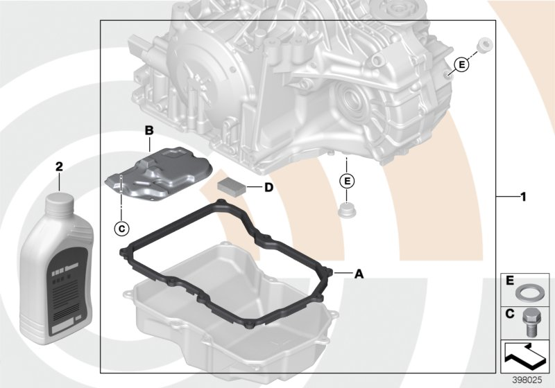 Mini 83 22 7 542 290 - Масло автоматической коробки передач parts5.com