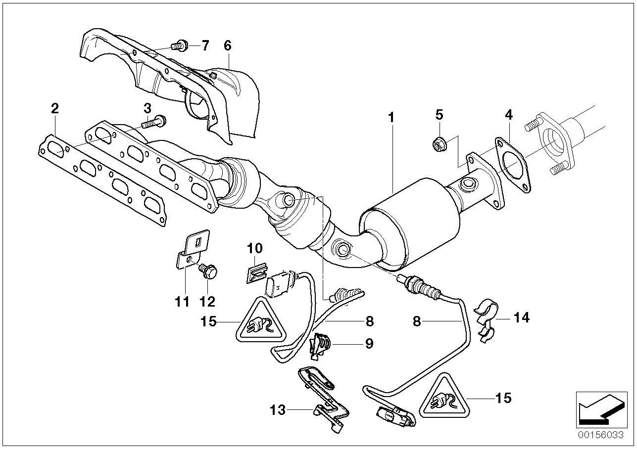 BMW 18.40.7.525.272 - Катализатор parts5.com