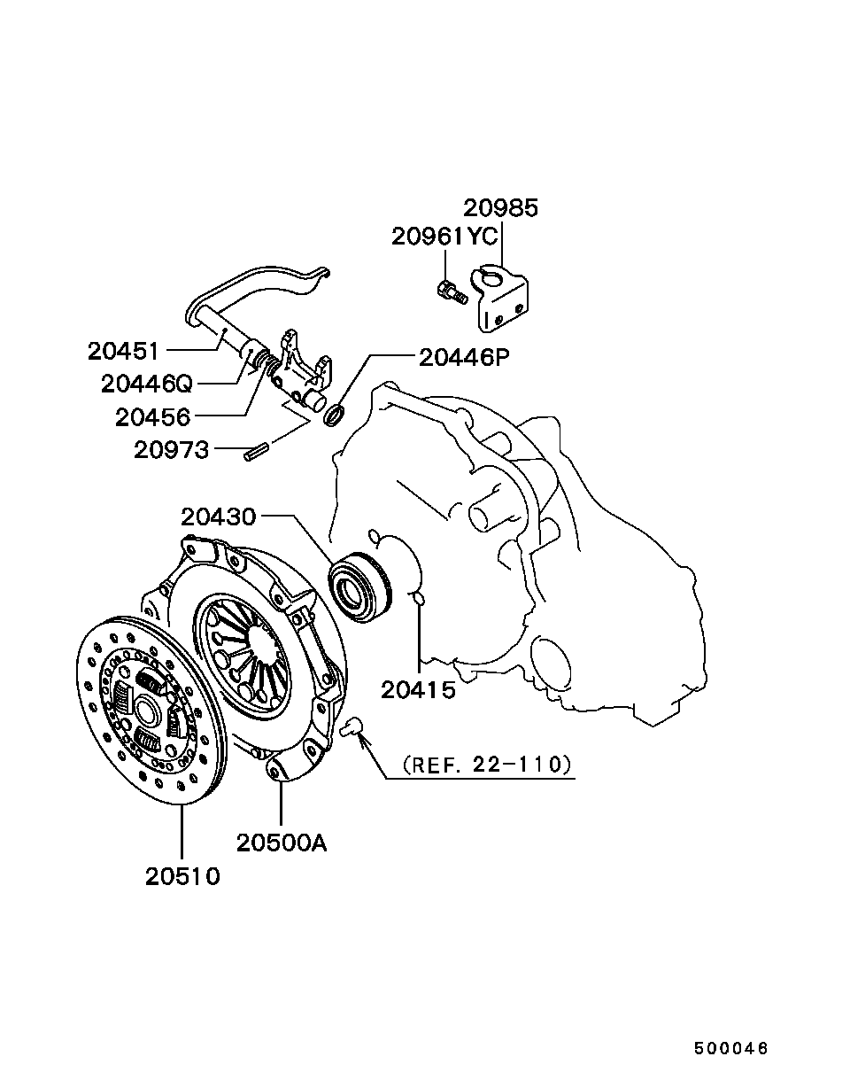 Mitsubishi MD726558 - Диск сцепления, фрикцион parts5.com