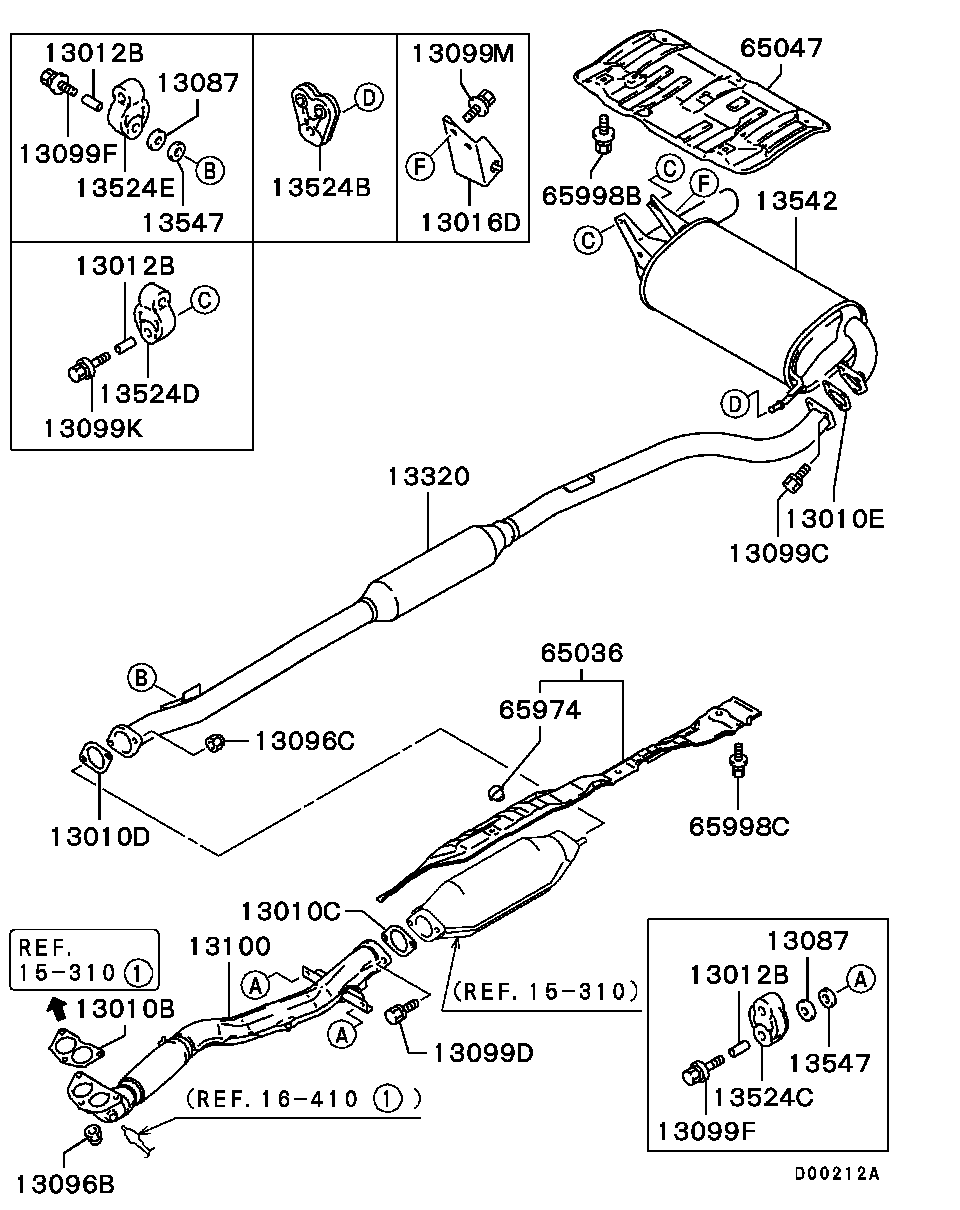 Mitsubishi MB 059 333 - Гайка parts5.com