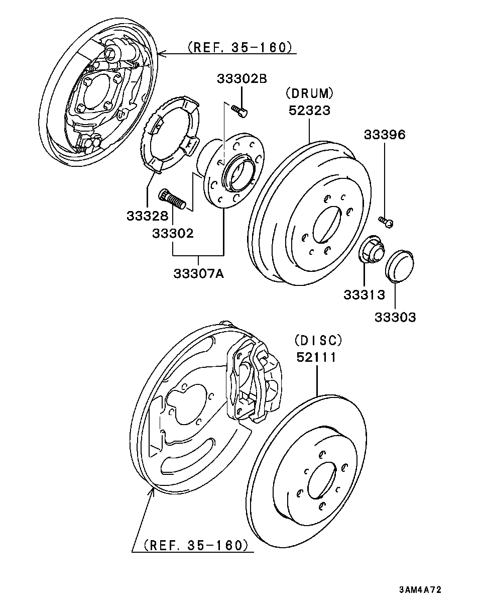 Mitsubishi MR223285 - Комплект подшипника ступицы колеса parts5.com
