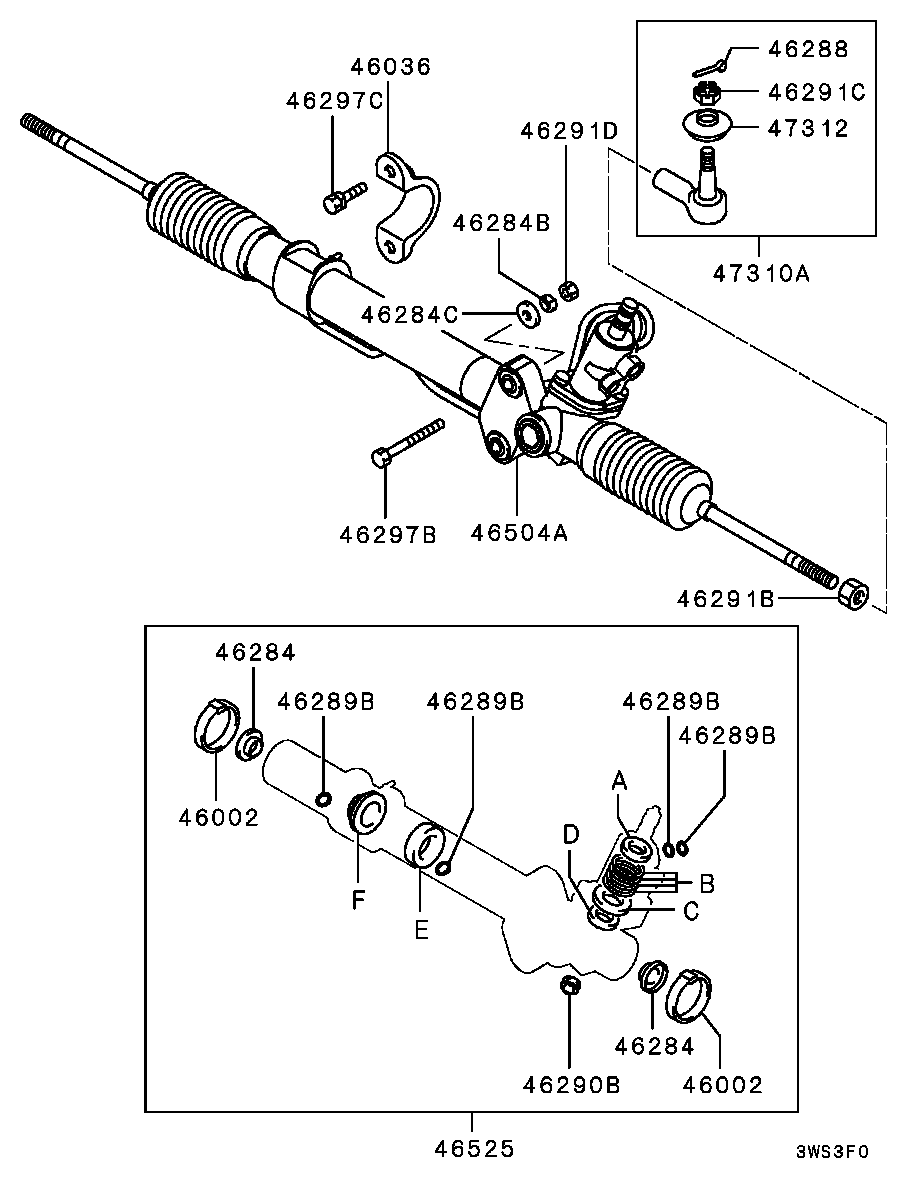 Hyundai MR162710 - Наконечник рулевой тяги, шарнир parts5.com