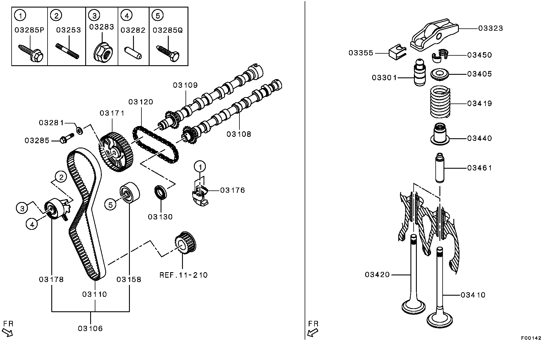 CITROËN MN982127 - Направляющий ролик, зубчатый ремень parts5.com