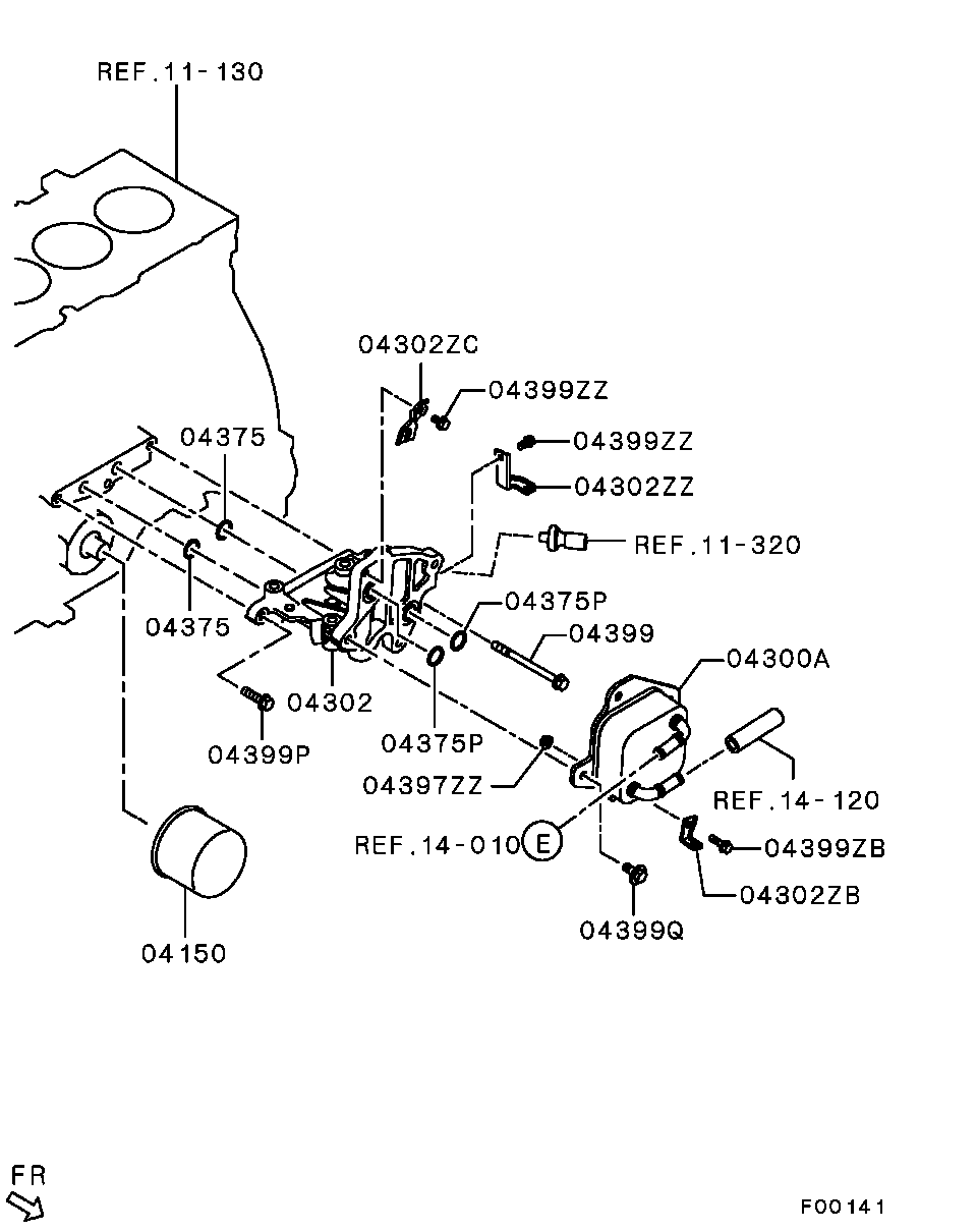 CHERY MD-360935 - Масляный фильтр parts5.com