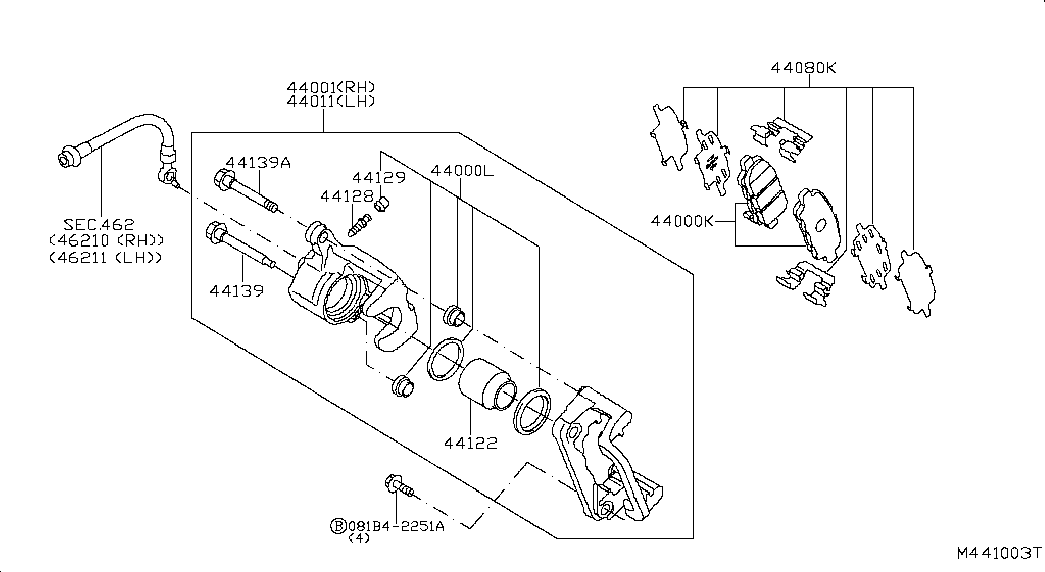 RENAULT 440111KD0A - Тормозной суппорт parts5.com