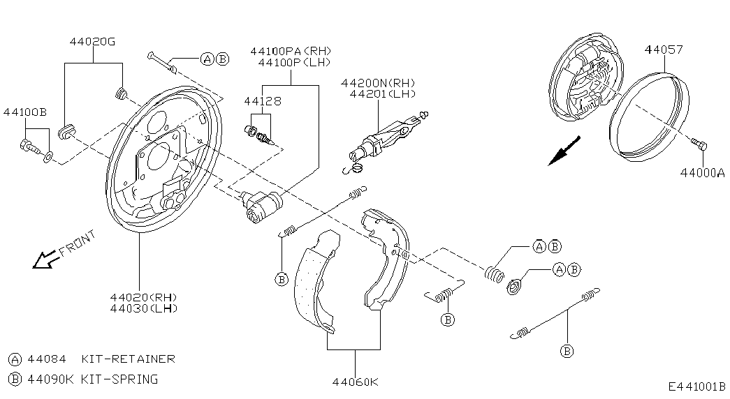 NISSAN 44100-3J310 - Колесный тормозной цилиндр parts5.com