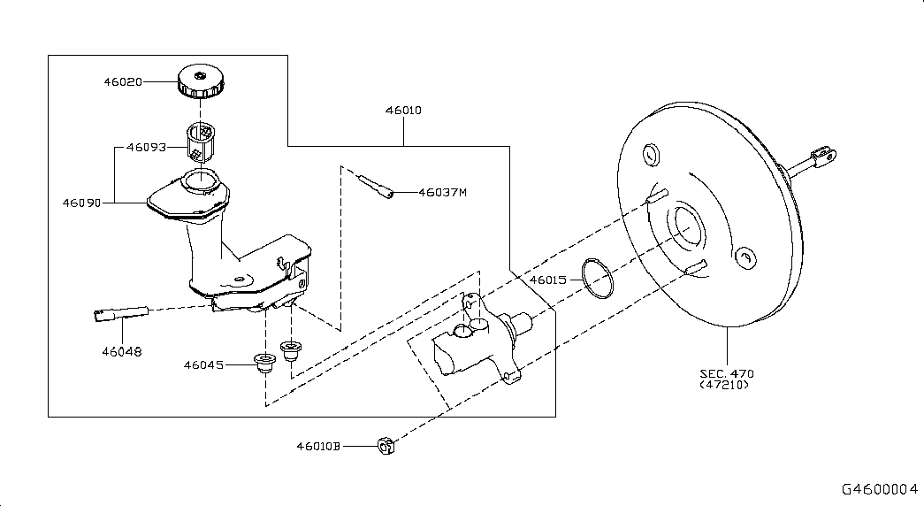 NISSAN 460204BA0A - Крышка, бачок тормозной жидкости parts5.com