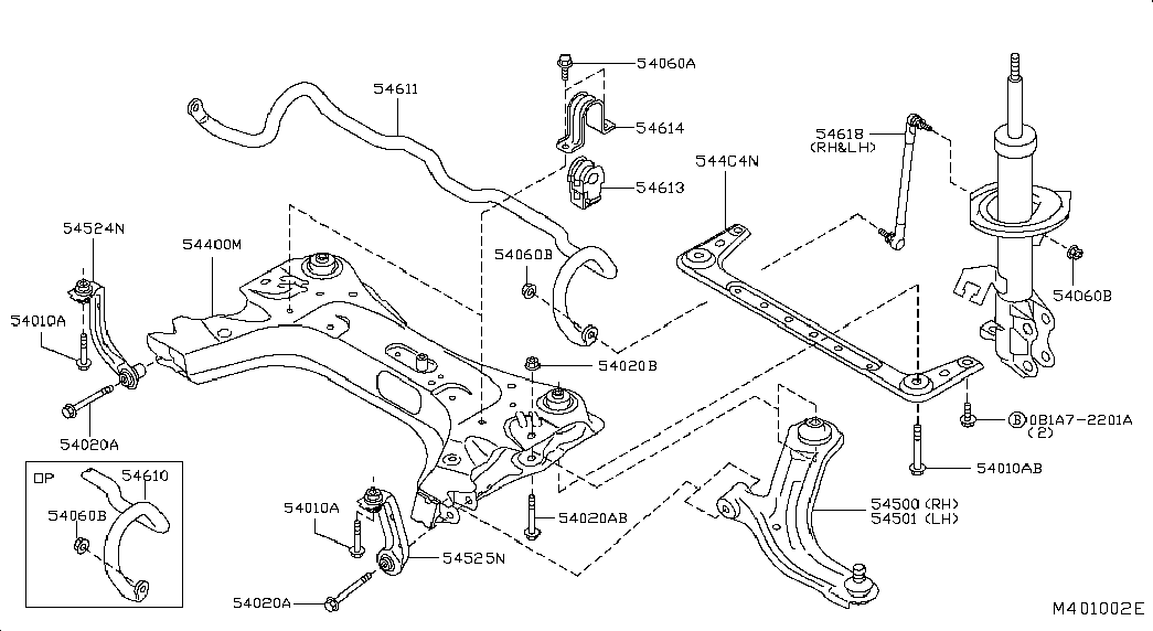 NISSAN 54500-JX31A - Рычаг подвески колеса parts5.com