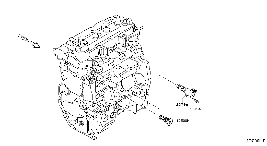 NISSAN 15200ED00A - Масляный фильтр parts5.com