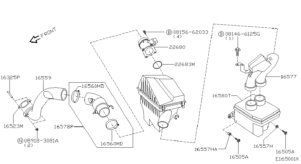 NISSAN 22680 7J600 - Датчик потока, массы воздуха parts5.com