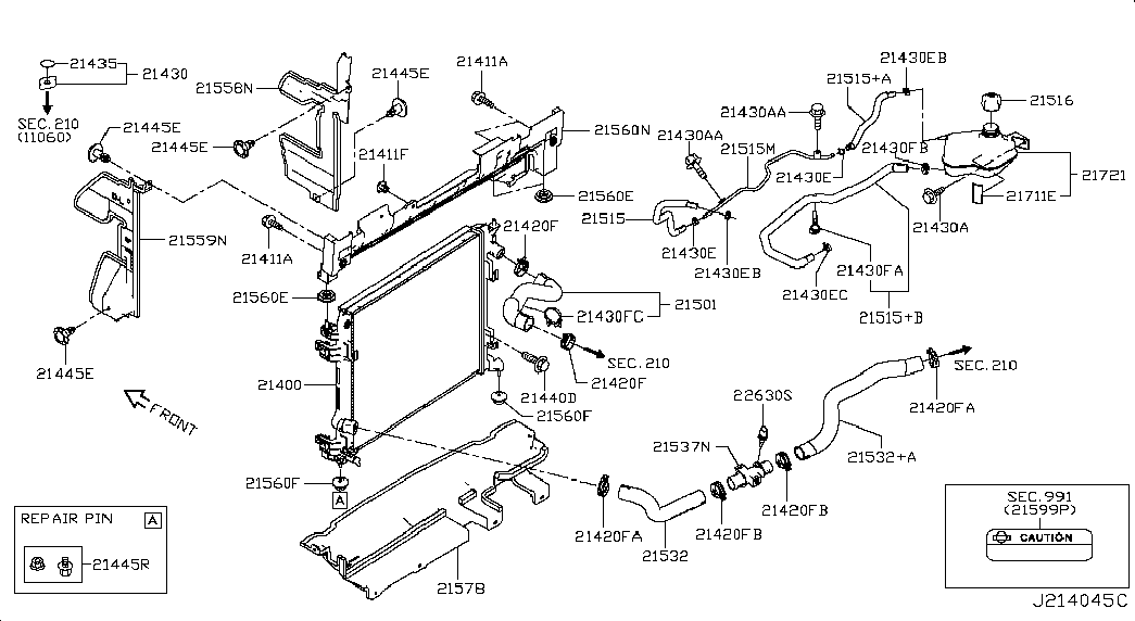 Infiniti 22630-7Y000 - Датчик, температура охлаждающей жидкости parts5.com