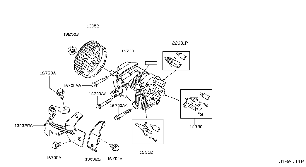 NISSAN 2267000QAC - Sensor, temperatura del refrigerante parts5.com