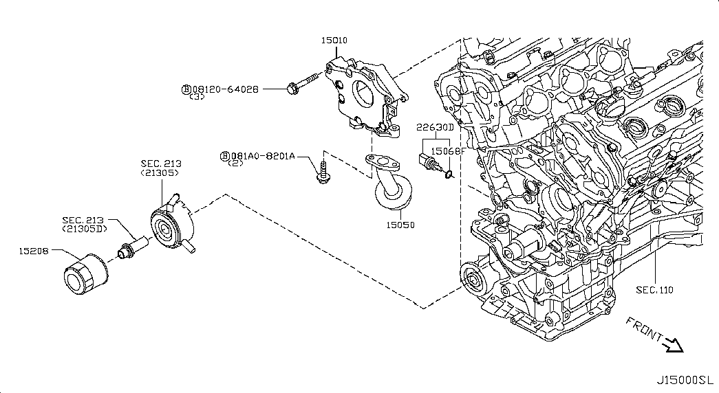 DACIA 1520 865 F0A - Масляный фильтр parts5.com