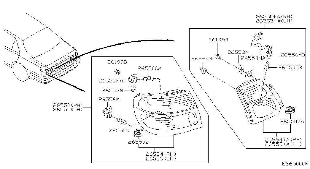 NISSAN 2626189941 - Bulb, daytime running light parts5.com