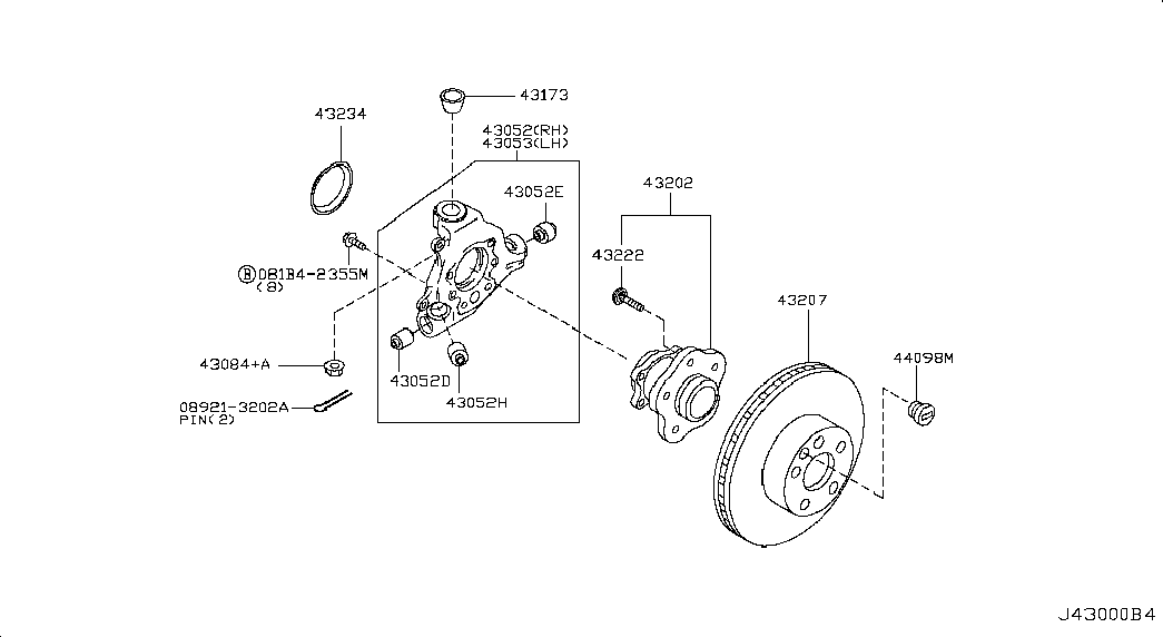 NISSAN 43206-9W000 - Тормозной диск parts5.com