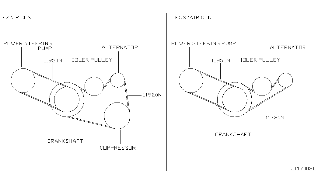 RENAULT 11920-2Y501 - Поликлиновой ремень parts5.com