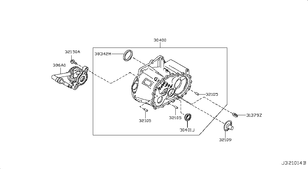 NISSAN 306A0-JA60B - Центральный выключатель, система сцепления parts5.com