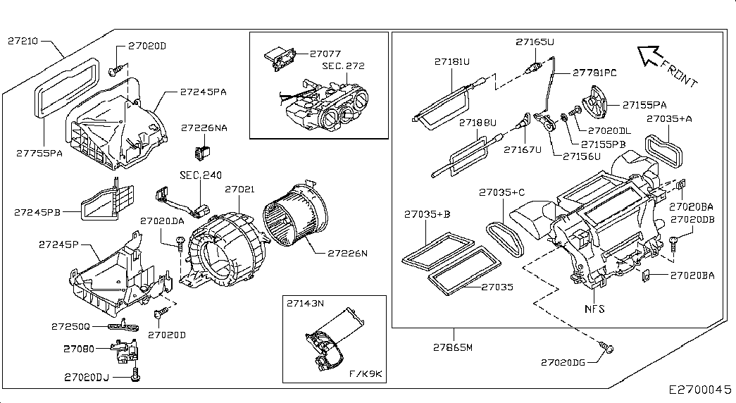 NISSAN 27150-8H300 - Регулятор, вентилятор салона parts5.com