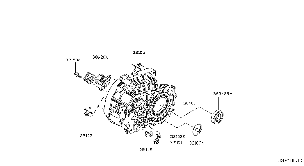 NISSAN 30620-BN700 - Центральный выключатель, система сцепления parts5.com