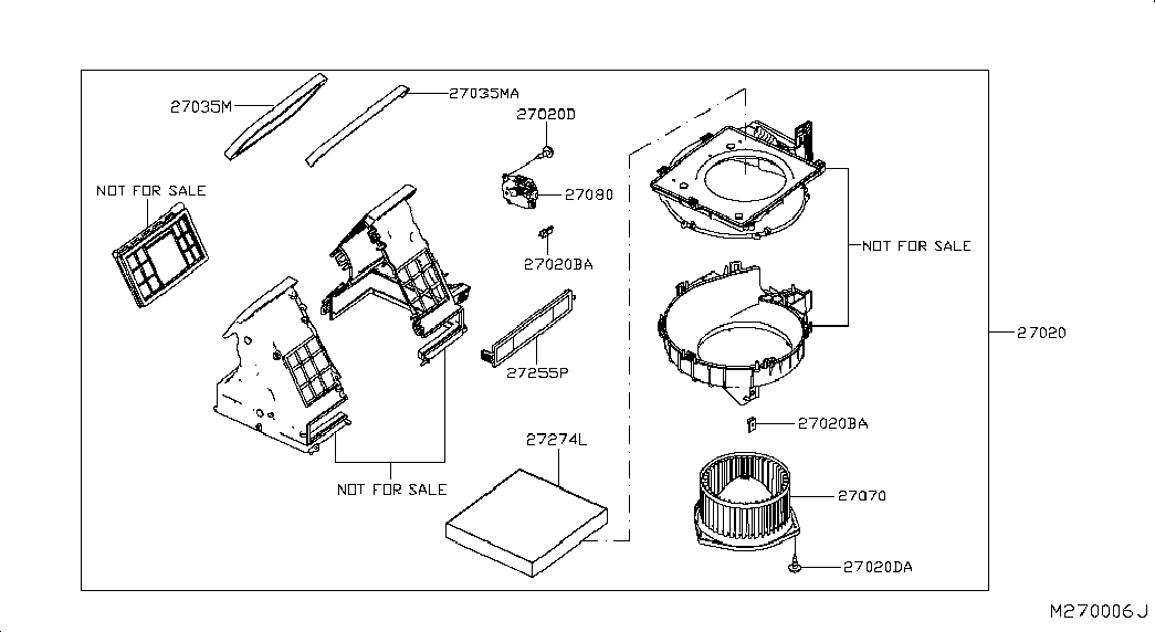 RENAULT 27 27 74K J0A - Фильтр воздуха в салоне parts5.com