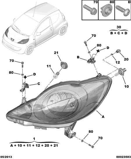 CITROËN 6372.33 - Лампа накаливания, фонарь указателя поворота parts5.com