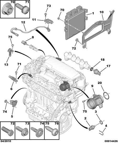 PEUGEOT 1920.GG - Датчик потока, массы воздуха parts5.com