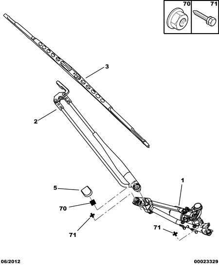 CITROËN 6423 G8 - Щетка стеклоочистителя parts5.com