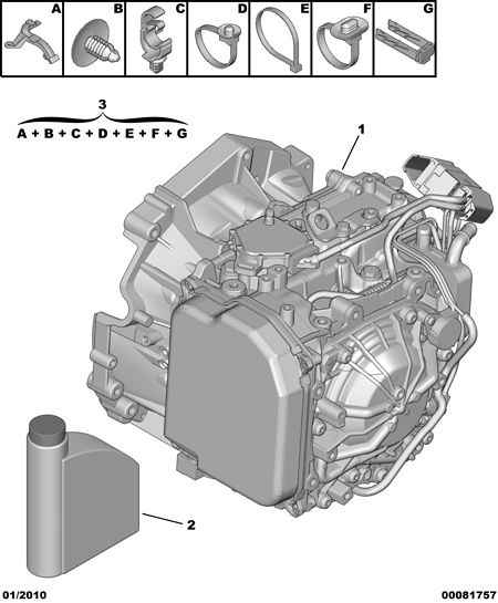 PEUGEOT 9730.AE - Automatic Transmission Oil parts5.com