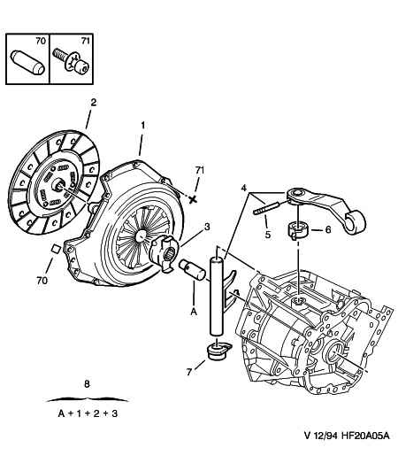 CITROËN 2041.67 - Выжимной подшипник сцепления parts5.com