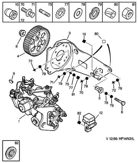 Vauxhall 6 36 654 - Натяжной ролик, ремень ГРМ parts5.com