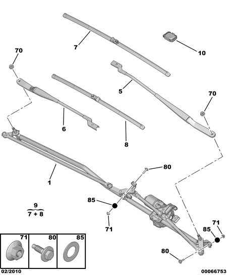 PEUGEOT 6423 21 - Щетка стеклоочистителя parts5.com